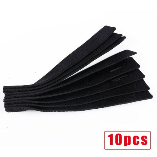 10pcs Fishing Rod Tie Holder Strap Belt