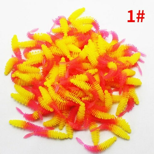 10pcs Soft Worm Bait