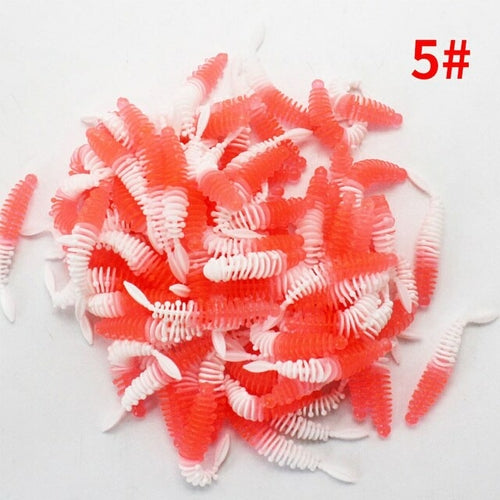 10pcs Soft Worm Bait