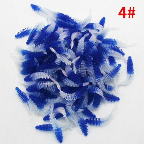 10pcs Soft Worm Bait
