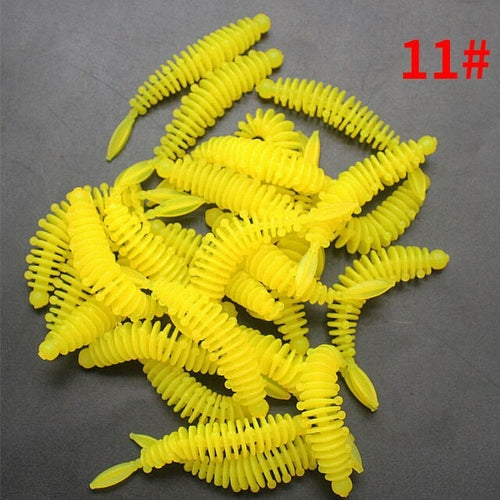10pcs Soft Worm Bait