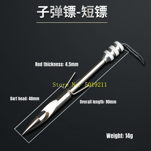 10pcs Stainless Steel Fish Dart Arrowhead