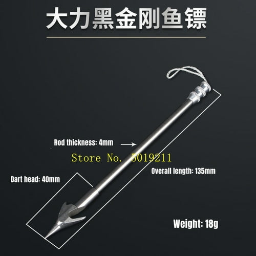 10pcs Stainless Steel Fish Dart Arrowhead
