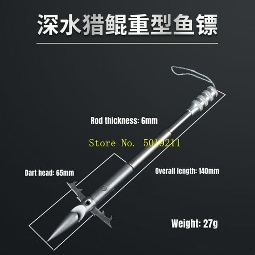 10pcs Stainless Steel Fish Dart Arrowhead