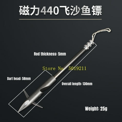 10pcs Stainless Steel Fish Dart Arrowhead