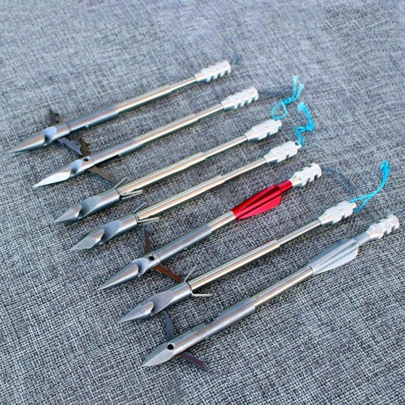 10pcs Stainless Steel Fish Dart Arrowhead