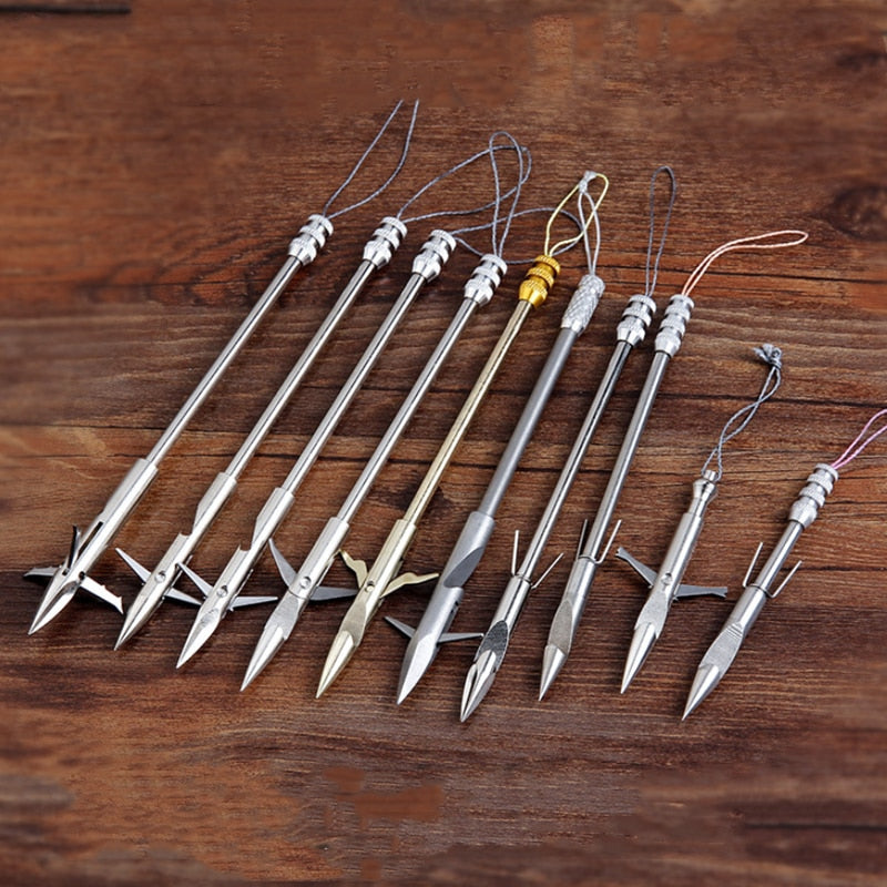 10pcs Stainless Steel Fish Dart Arrowhead