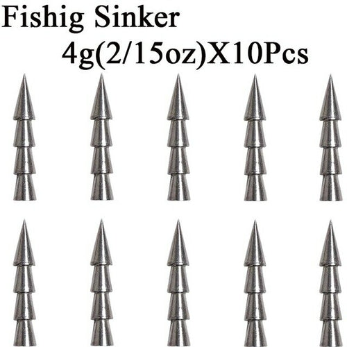 10pcs/lot Fishing Insert Weight