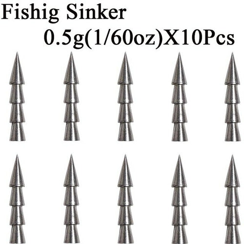 10pcs/lot Fishing Insert Weight