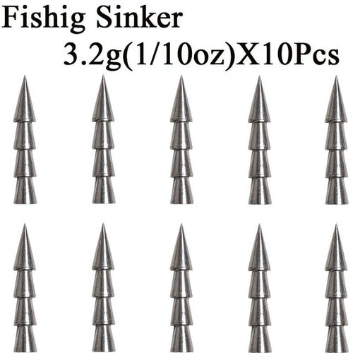 10pcs/lot Fishing Insert Weight