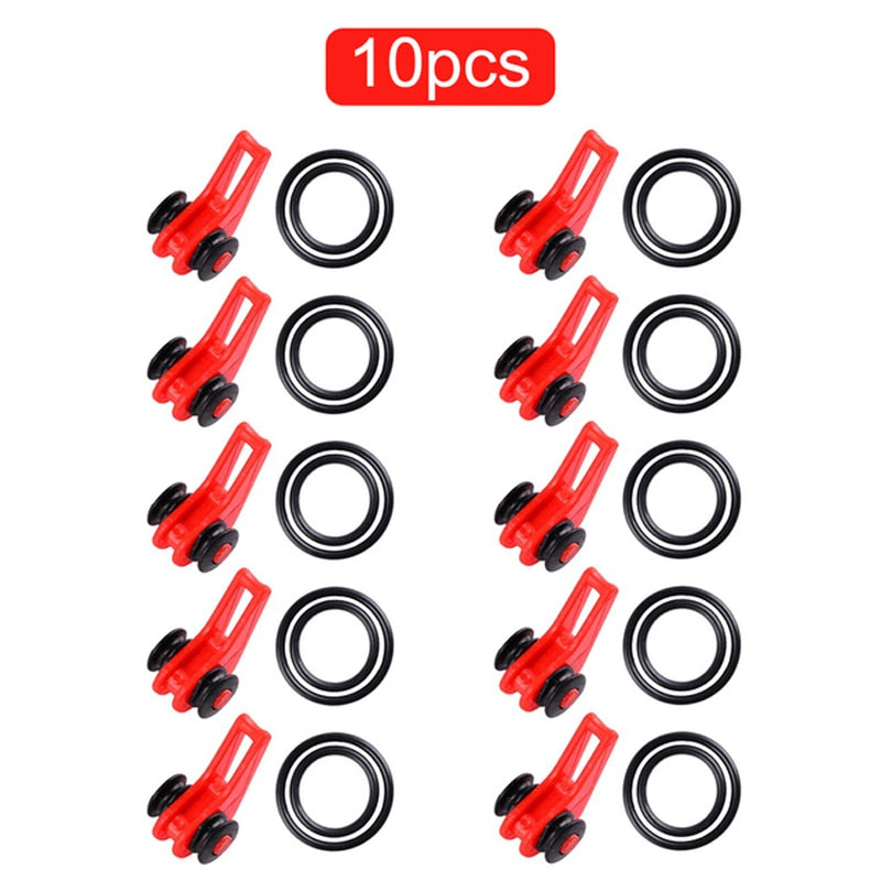 10pcs/lot Fishing Rod Pole Hook Keeper