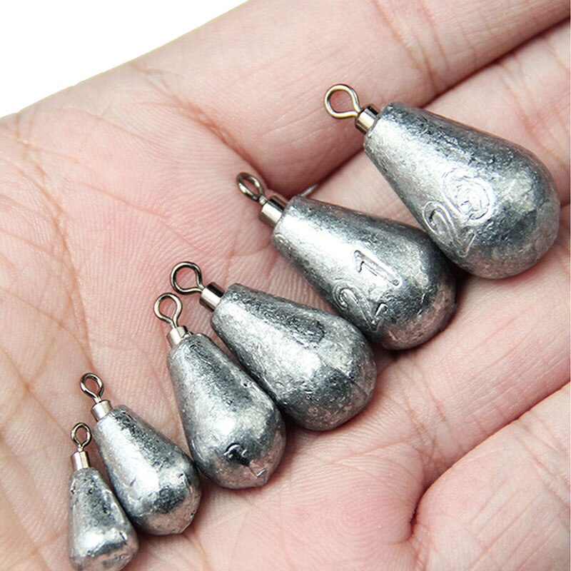 10pcs/lot Fishing Weight Sinkers