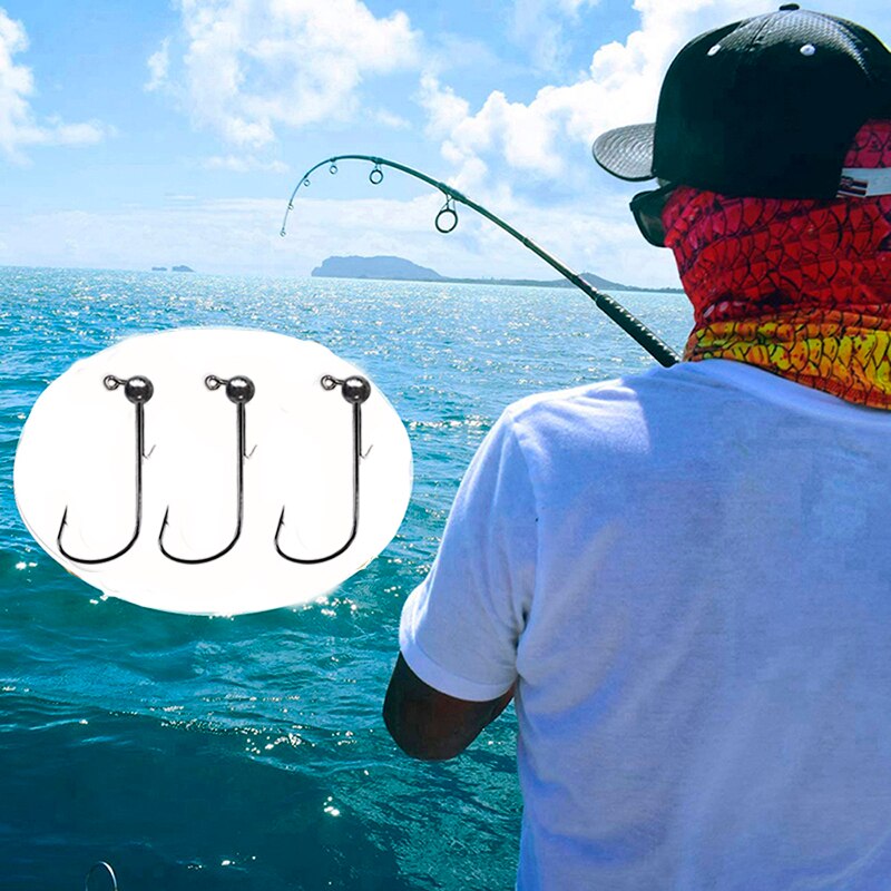 10pcs/lot Jig Head Fishing Hook