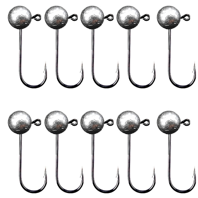 10pcs/lot Jig Head Fishing Hook