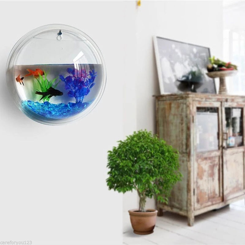 Hanging Flower Pot Glass Ball Vase