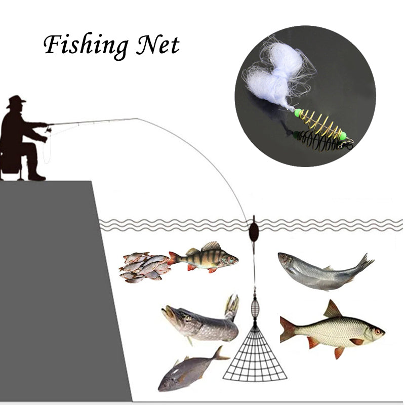 11 Size Winter Fishing Net Trap