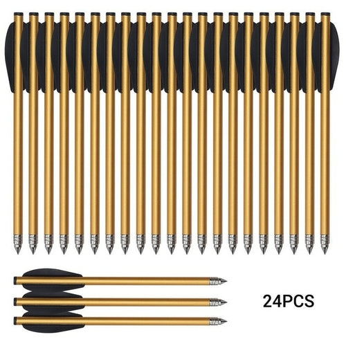 12/24/36pcs Hunting Archery Arrows Outdoor