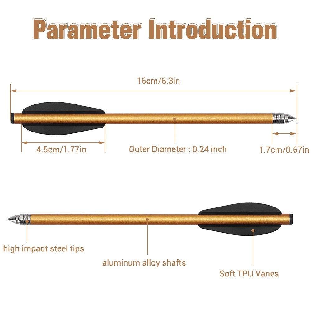 12/24/36pcs Hunting Archery Arrows Outdoor