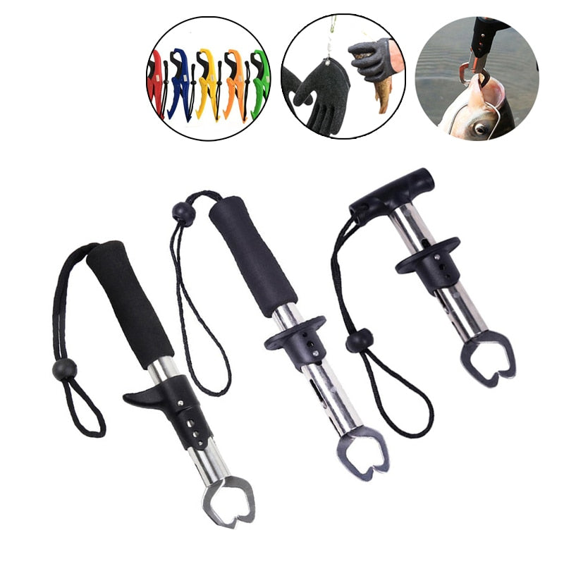 21.5/18cm Stainless Steel Fishing Gripper