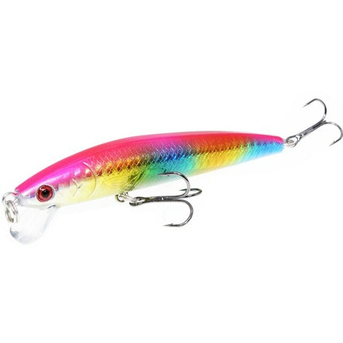 1PCS Laser Minnow Fishing Lure 9.5CM 8.5G