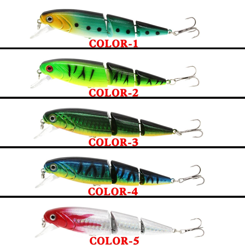 1PCS Minnow Fishing Lure 110mm 15g Jig Bait