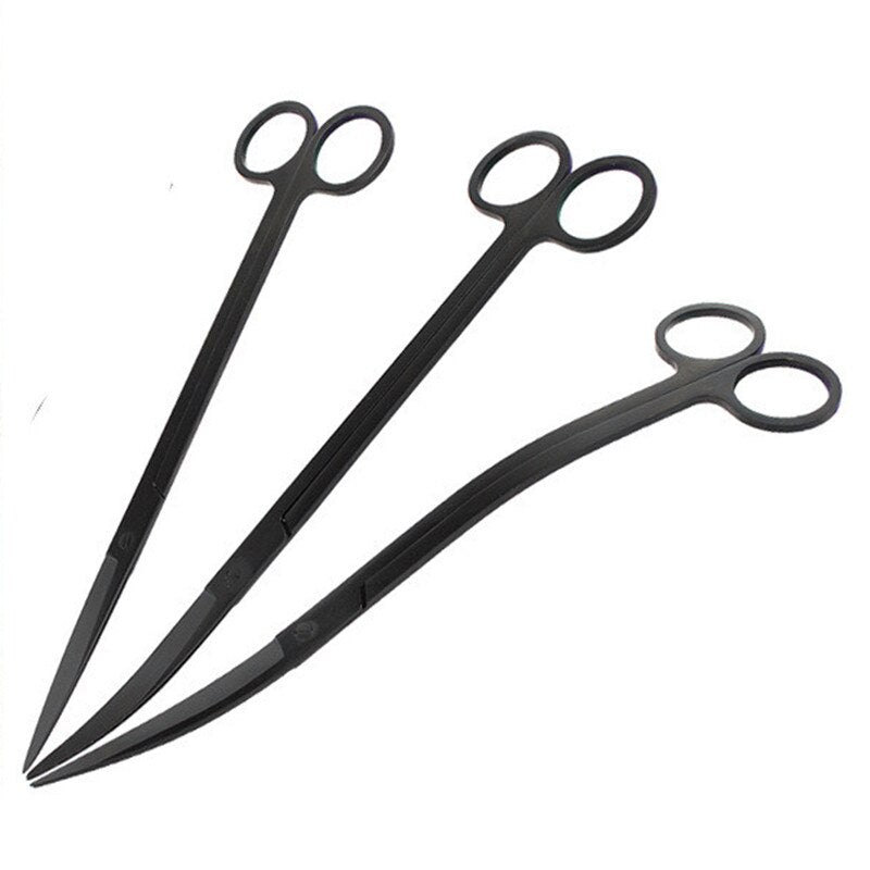 1pc Aquarium Tweezer Scissor Shover Cleaner Or Cleaning Tool Storage
