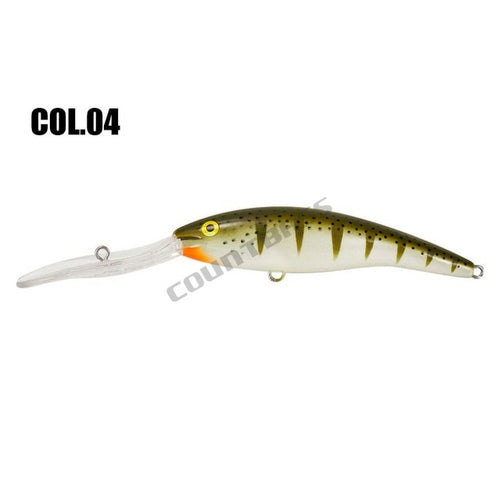 1pc Countbass 110mm 22g Deep Tail Wobbler Floating