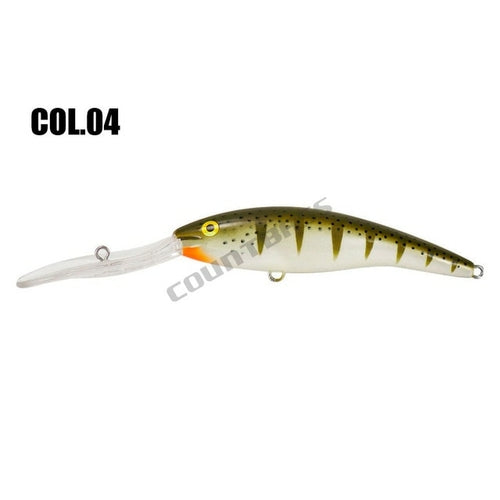 1pc Countbass 110mm 22g Deep Tail Wobbler Floating