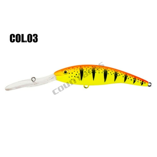1pc Countbass 110mm 22g Deep Tail Wobbler Floating