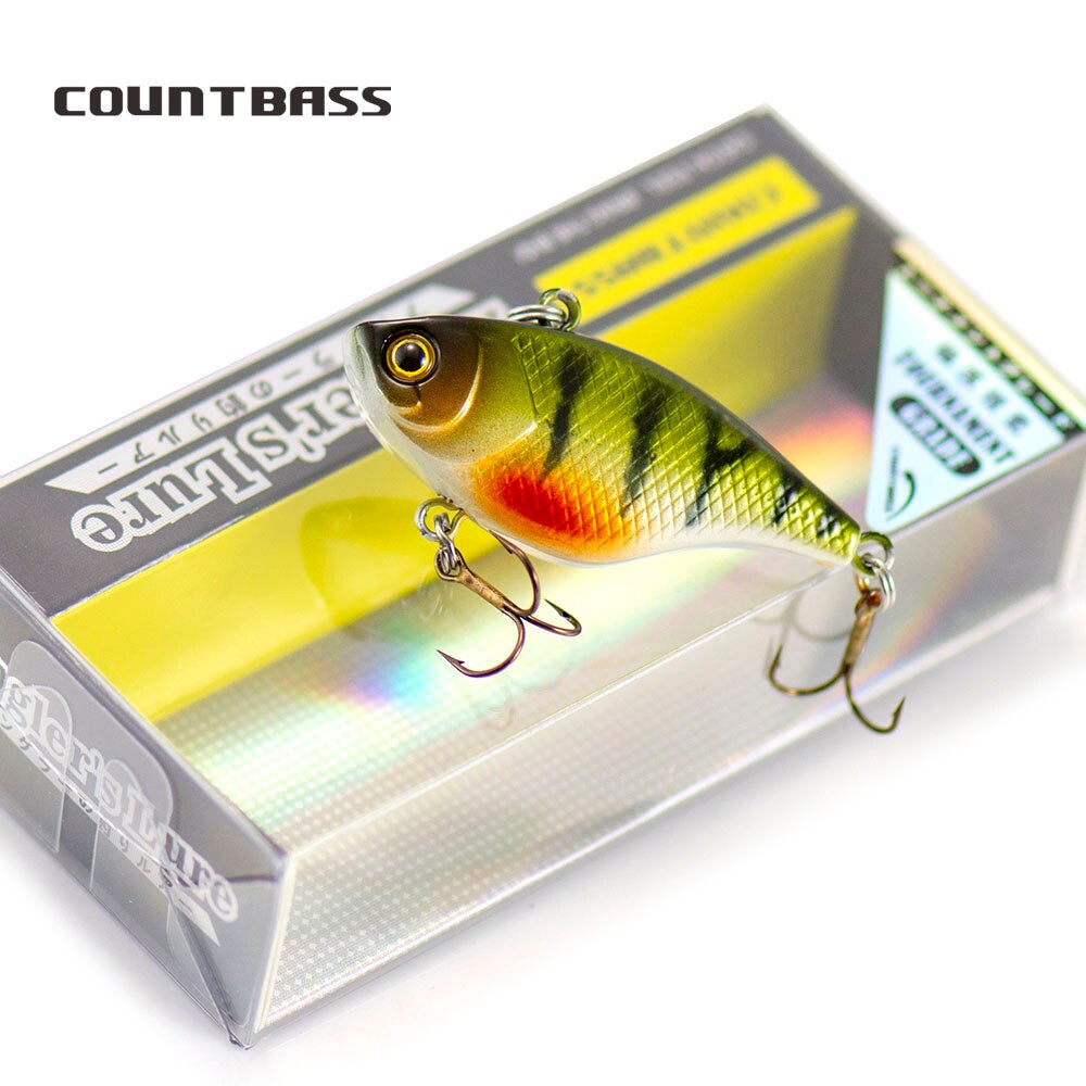 1pc Countbass Vibration 40mm Hardbait