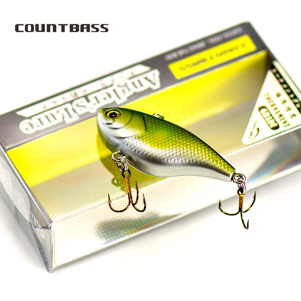 1pc Countbass Vibration 40mm Hardbait