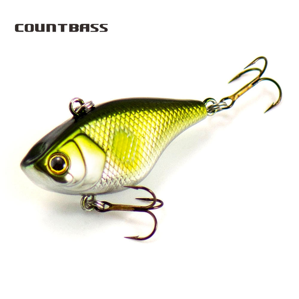 1pc Countbass Vibration 40mm Hardbait