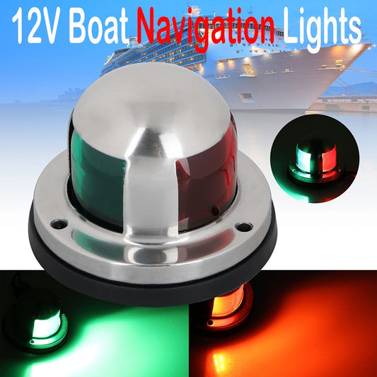 12v Boat Yacht Sailing Light(Red & Green)