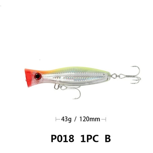 1pcs Big Popper 12cm 42g Wobbler Fishing Lure