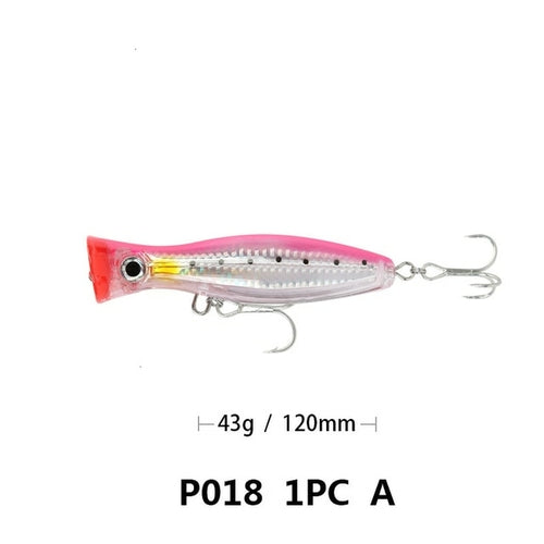 1pcs Big Popper 12cm 42g Wobbler Fishing Lure