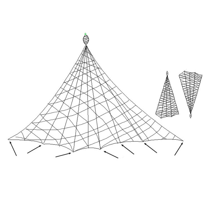 1pcs Fishing Net Fishing Cage