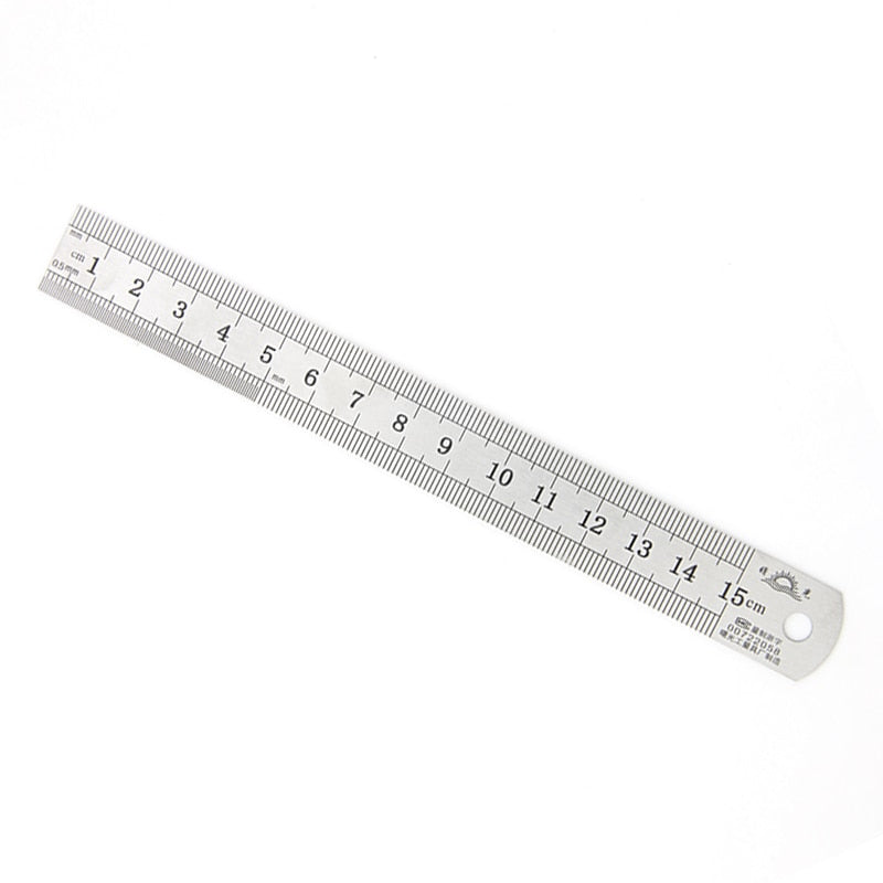 Double Side Scale Metal Ruler High Quality Stainless