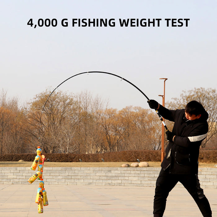 Carbon Fiber Telescopic Fishing Rod Portable