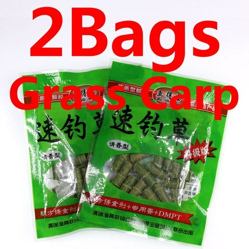 2 Bags Fishing Pellet Bait For Carp