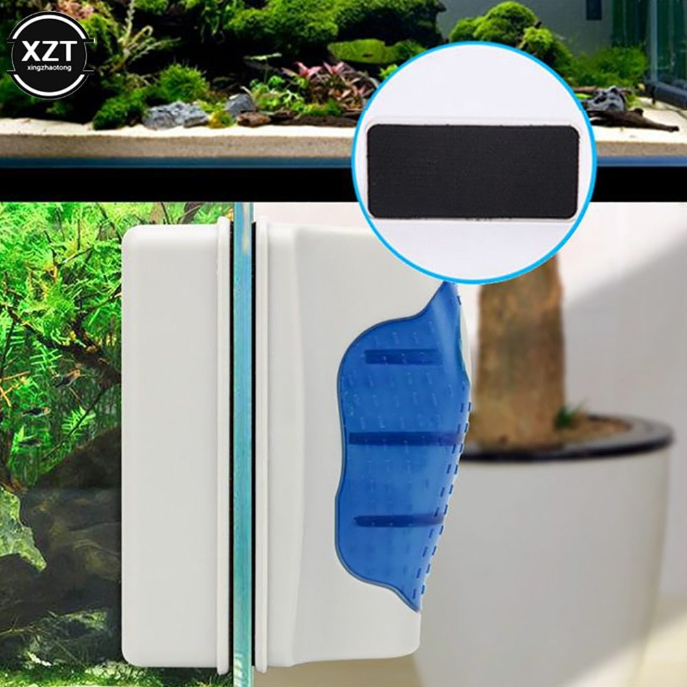 2in1 Floating Magnetic Aquarium  Brush