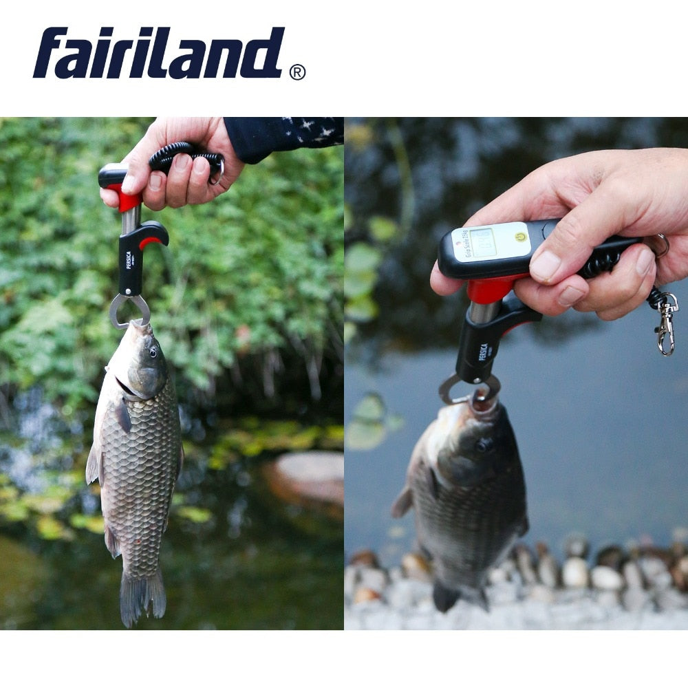 Mini Gun-style Fishing Gripper W/ 25kg(55lb) Digital Scale