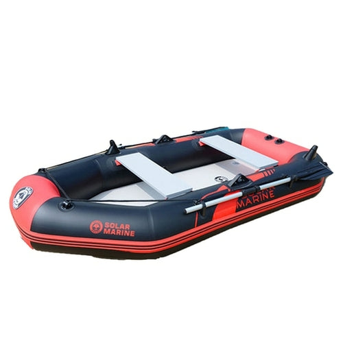 3 Person 230 Cm Inflatable Fishing Boat Rowing Kayak Canoe Hovercraft