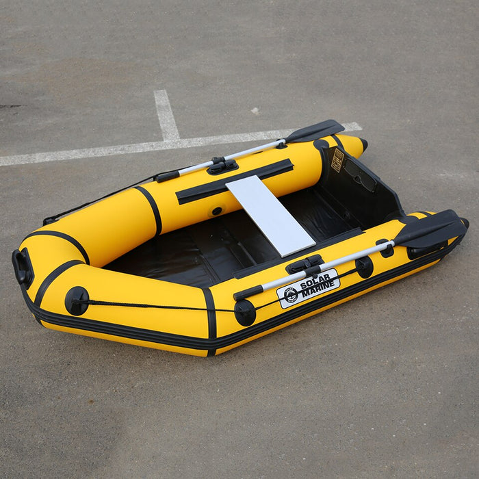 Rowing Boats Pvc Inflatable Wooden Floor Boat