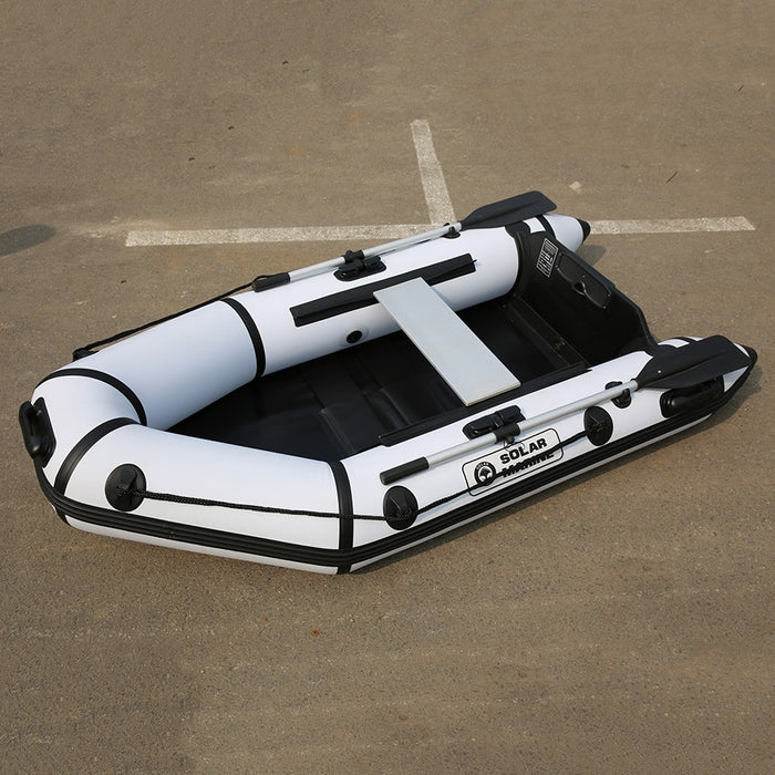 Rowing Boats Pvc Inflatable Wooden Floor Boat