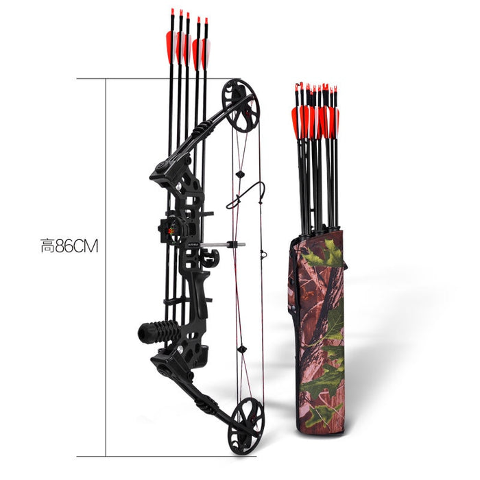 30 70lbs Adjustable Archery Compound Bow Draw Length 19 30Inch Arrow