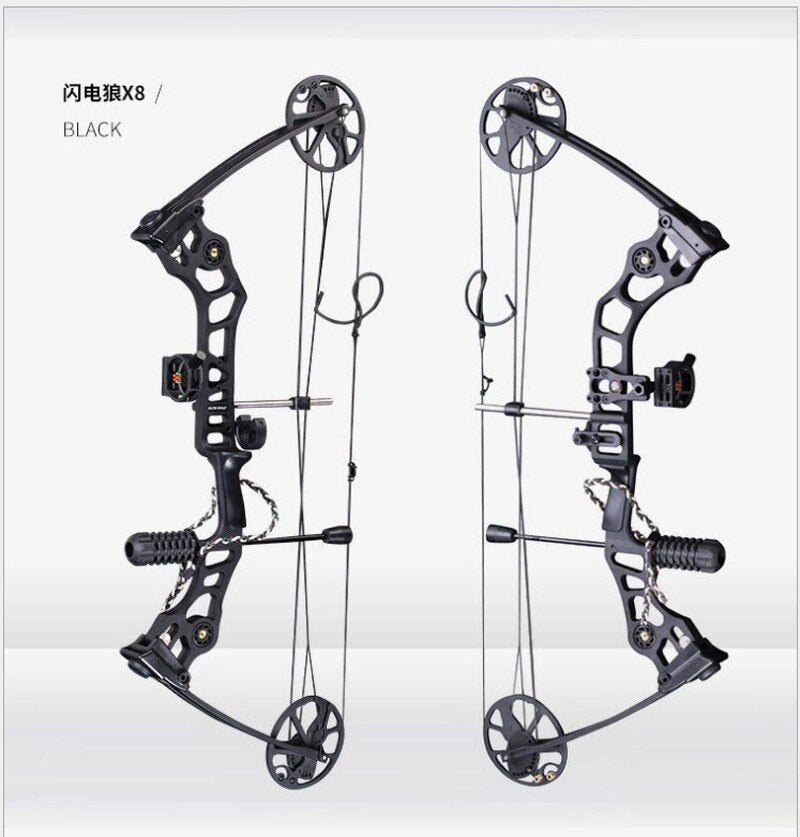 30 70lbs Adjustable Archery Compound Bow Draw Length 19 30Inch Arrow