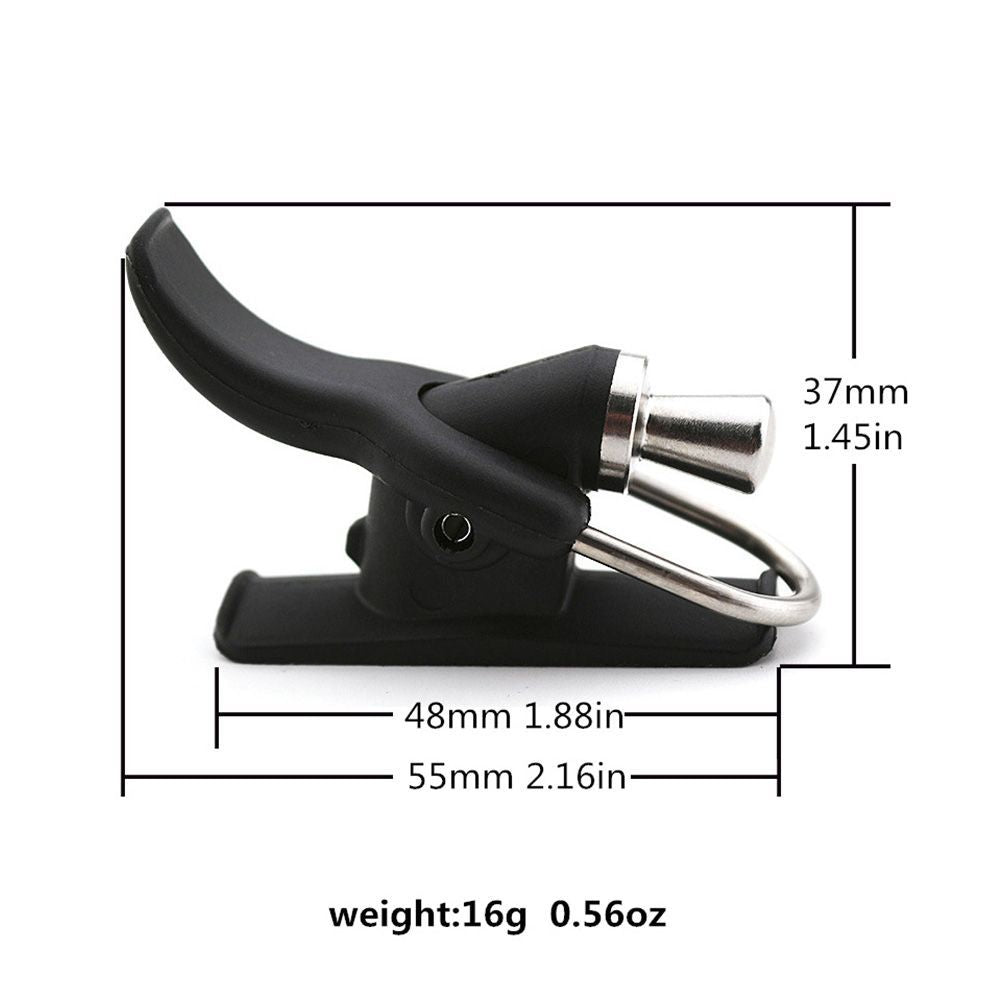 Fishing Launch Gun Clamp Thumb Button