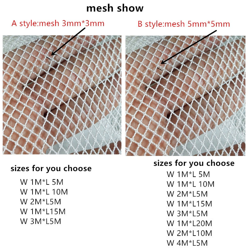 5mm-7mm Mesh Semi-finishing Net