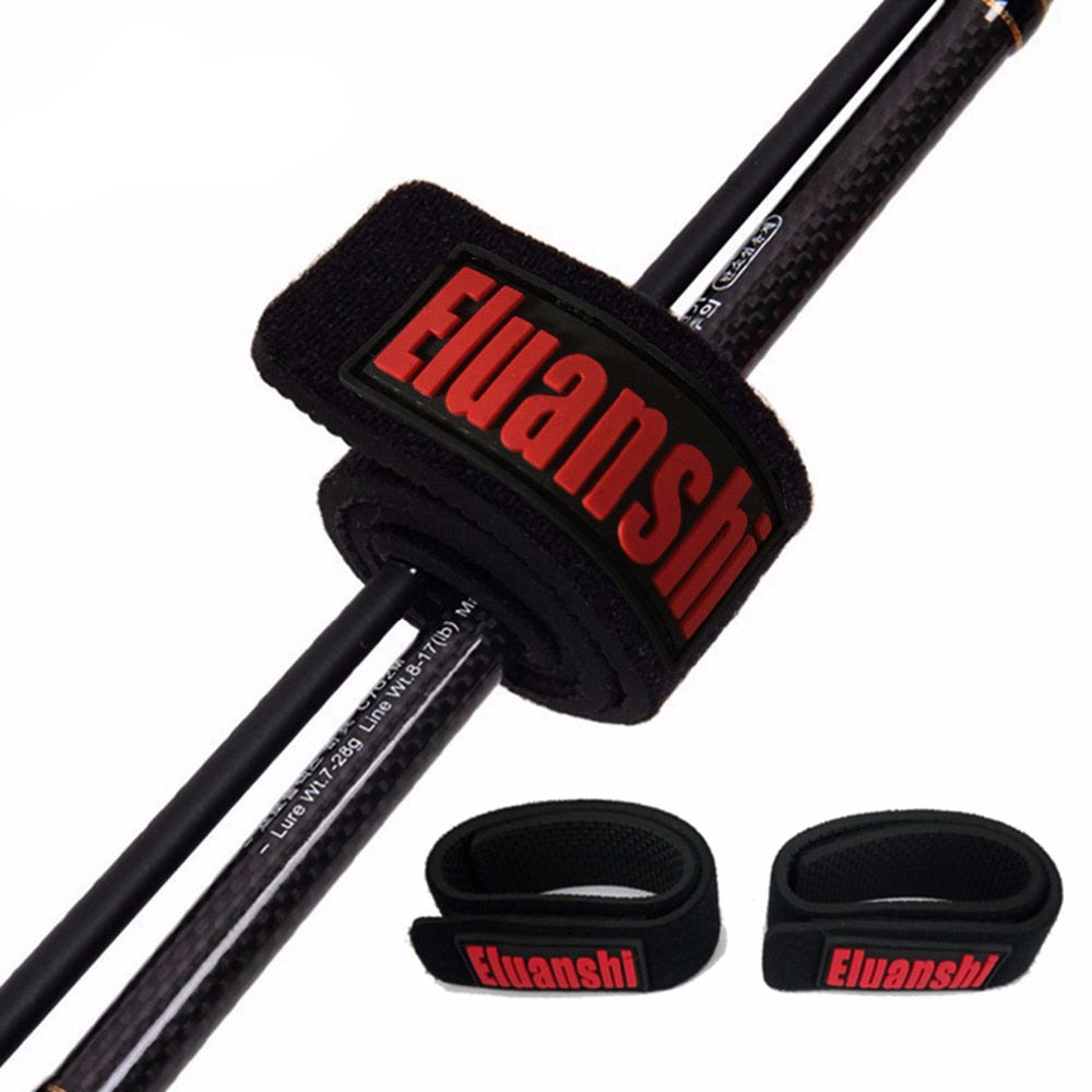 4 Pieces Fishing Rod Belt Strap Rope