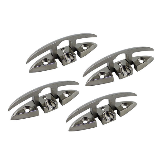 4PCS 316 Stainless Steel Folding Boat Dock